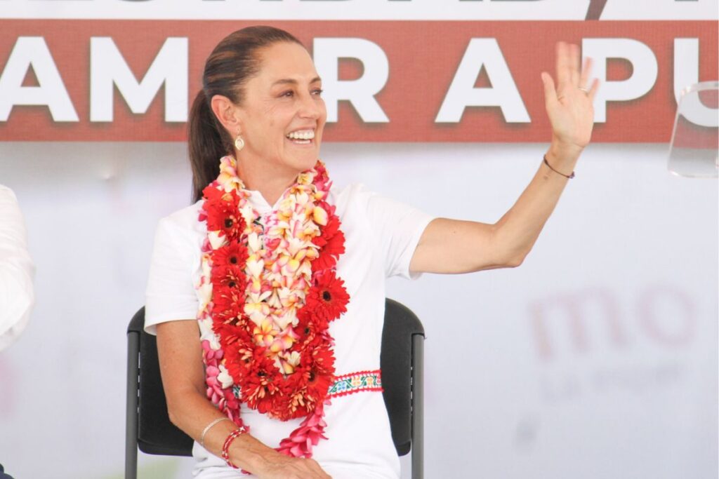 Claudia Sheinbaum en Puebla abril 2024