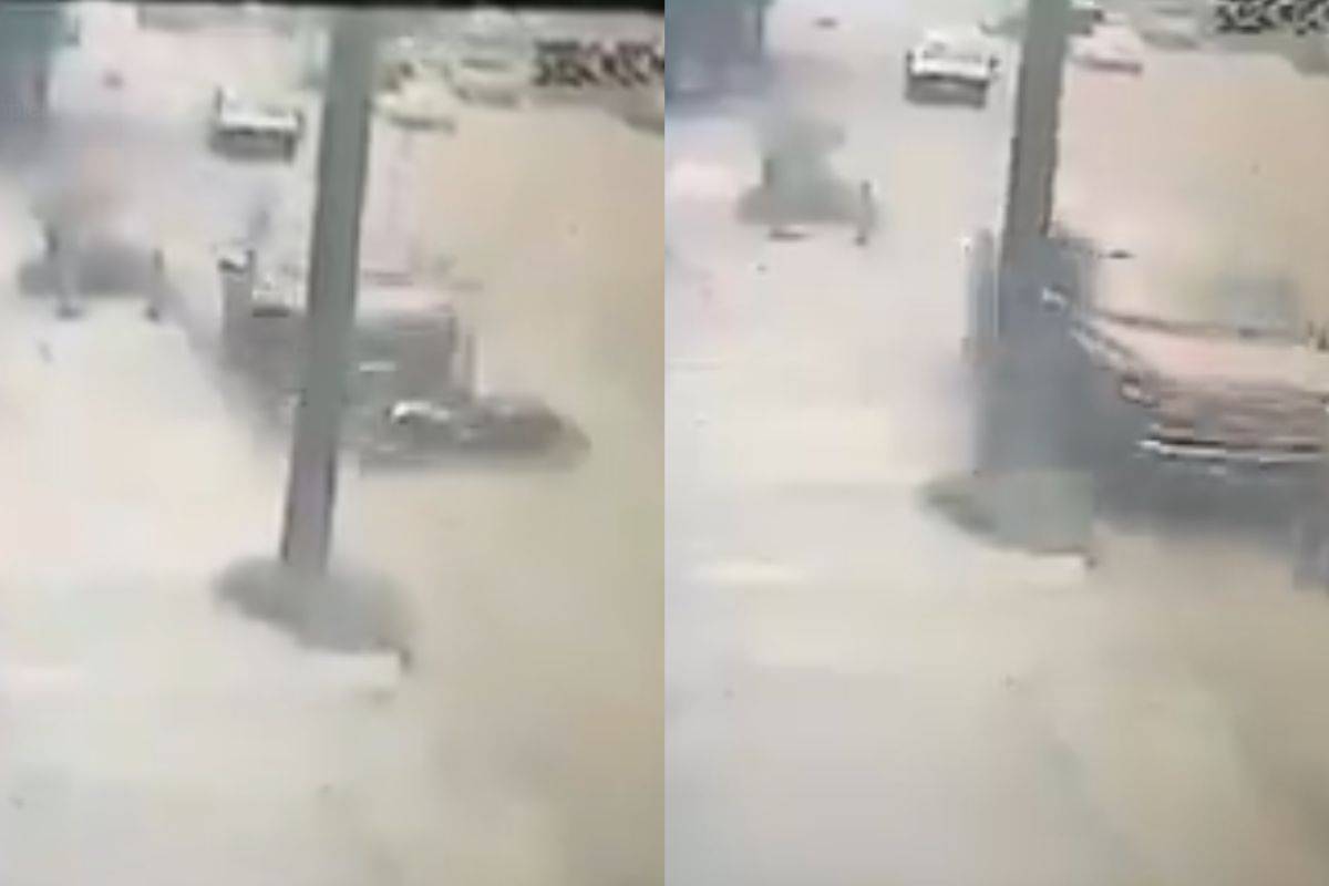 (VIDEO) Conductor atropella a delincuentes que le robaron 2.5 millones de pesos en Nuevo León 1 atropellan a delincuentes en San Nicolás de los Garza