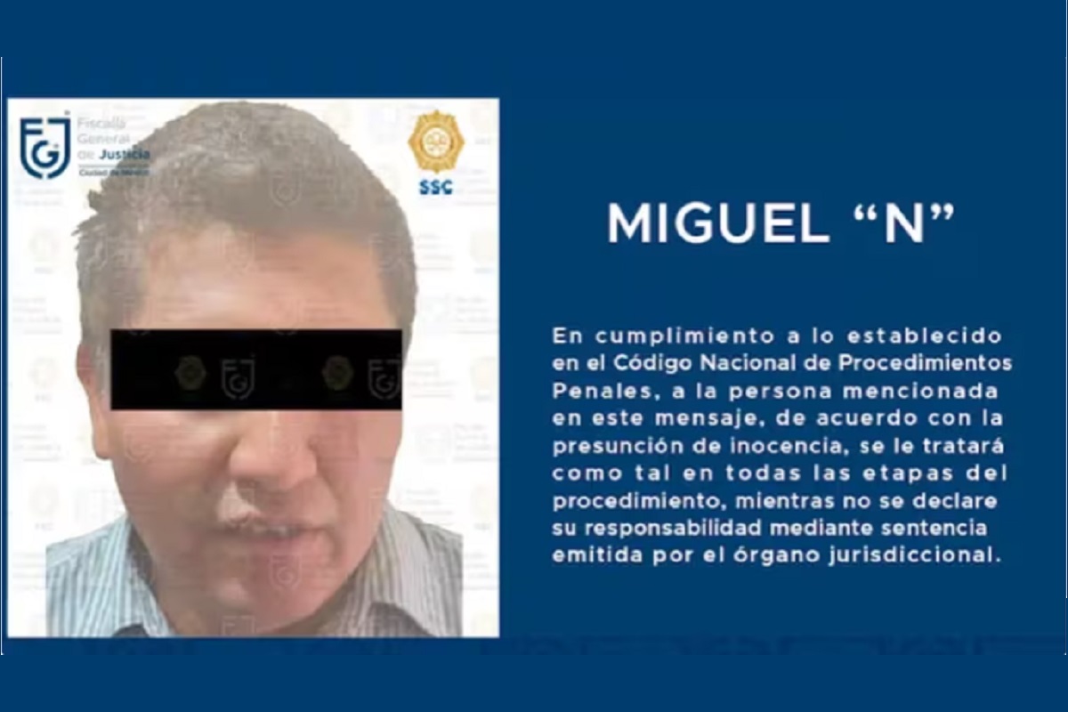 Fiscalía confirma al menos 7 víctimas de Miguel ‘N’, feminicida serial de Iztacalco 1 confirma al menos 7 víctimas de Miguel ‘N’, presunto feminicida serial de Iztacalco