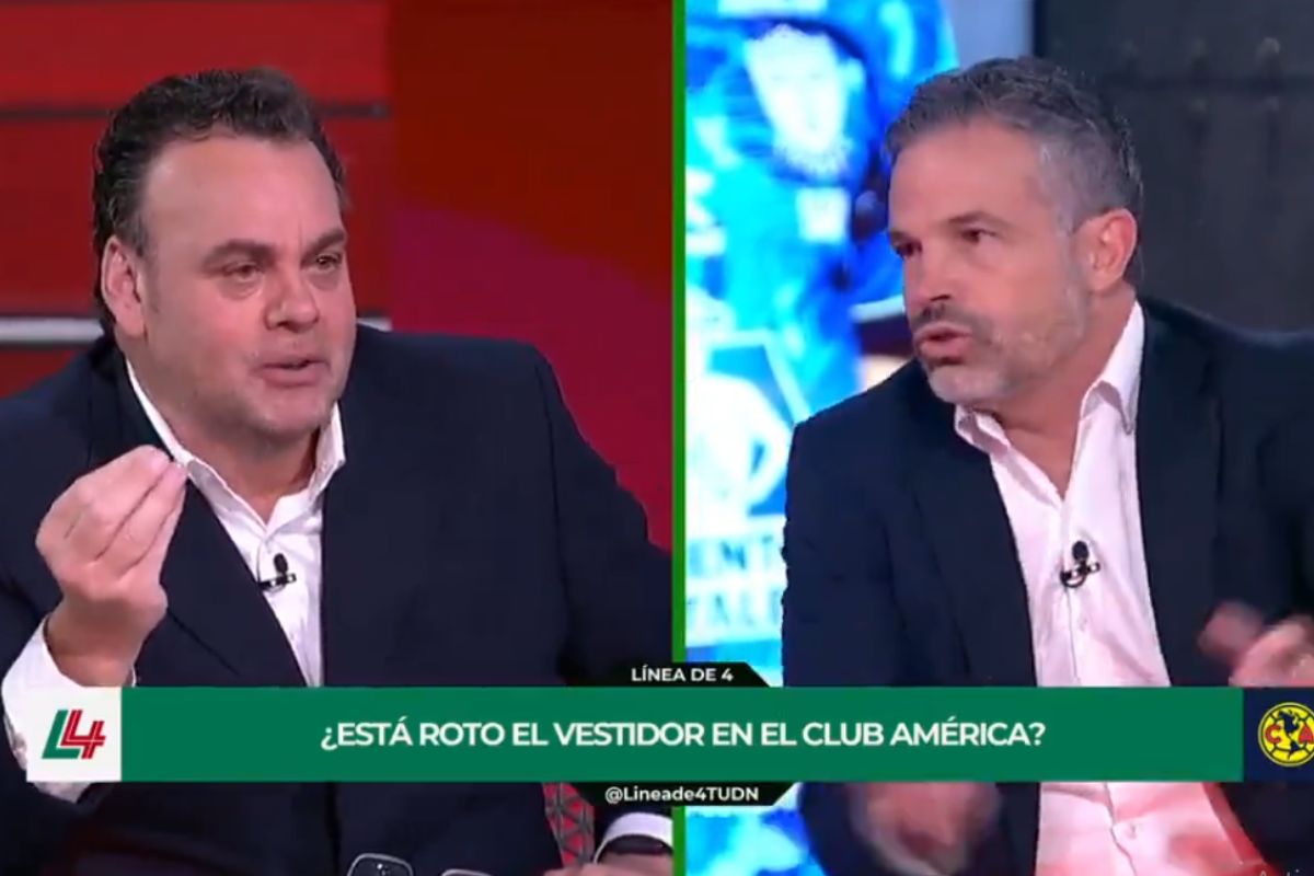 (VIDEO) Pelea en TUND: Faitelson llama entrenador fracasado a Rafa Puente en vivo 1 David Faitelson ofende a Rafa Puente