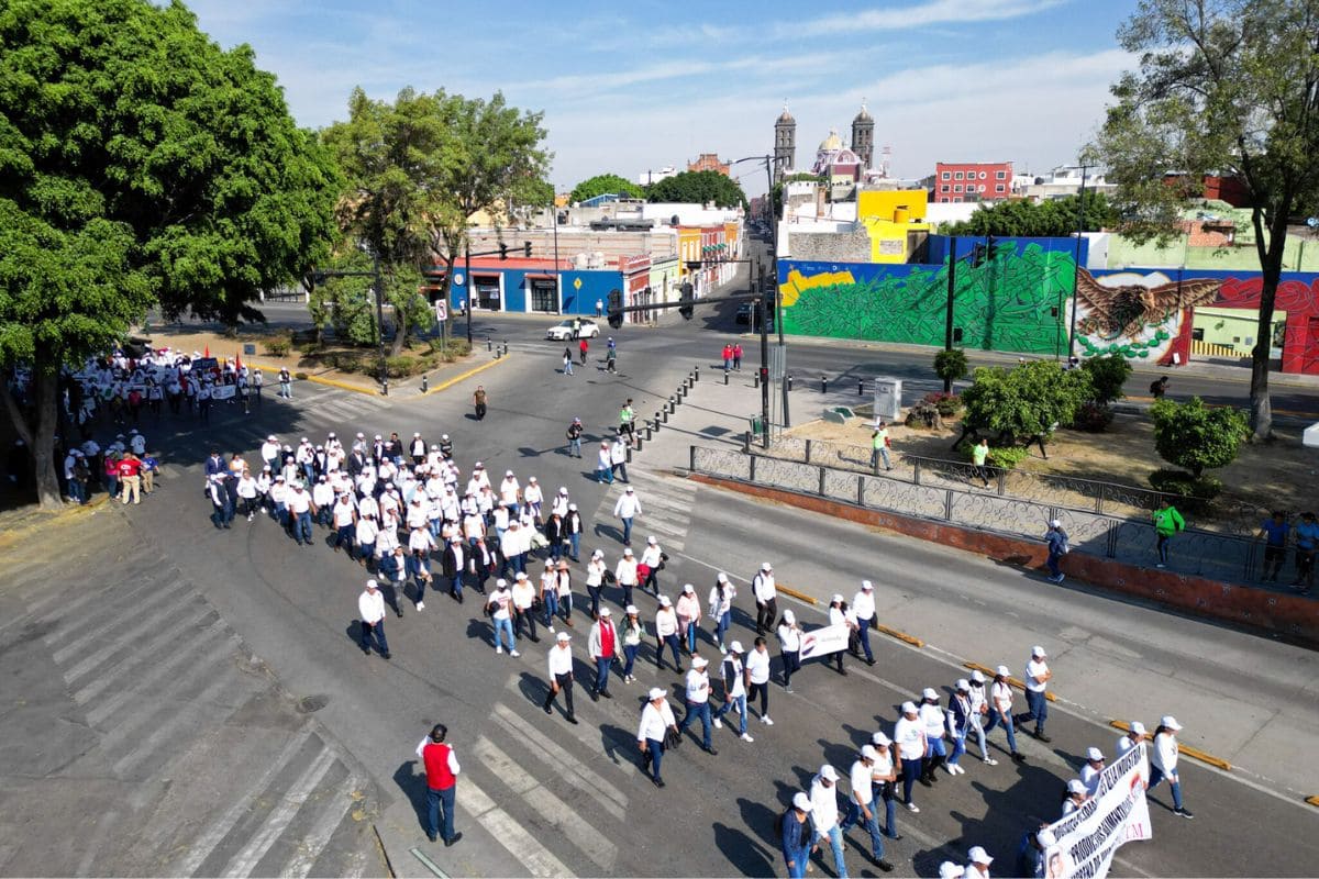 Estas son las vías alternas por el desfile del Día del Trabajo en Puebla 1 cierres por desfile del día del trabajo