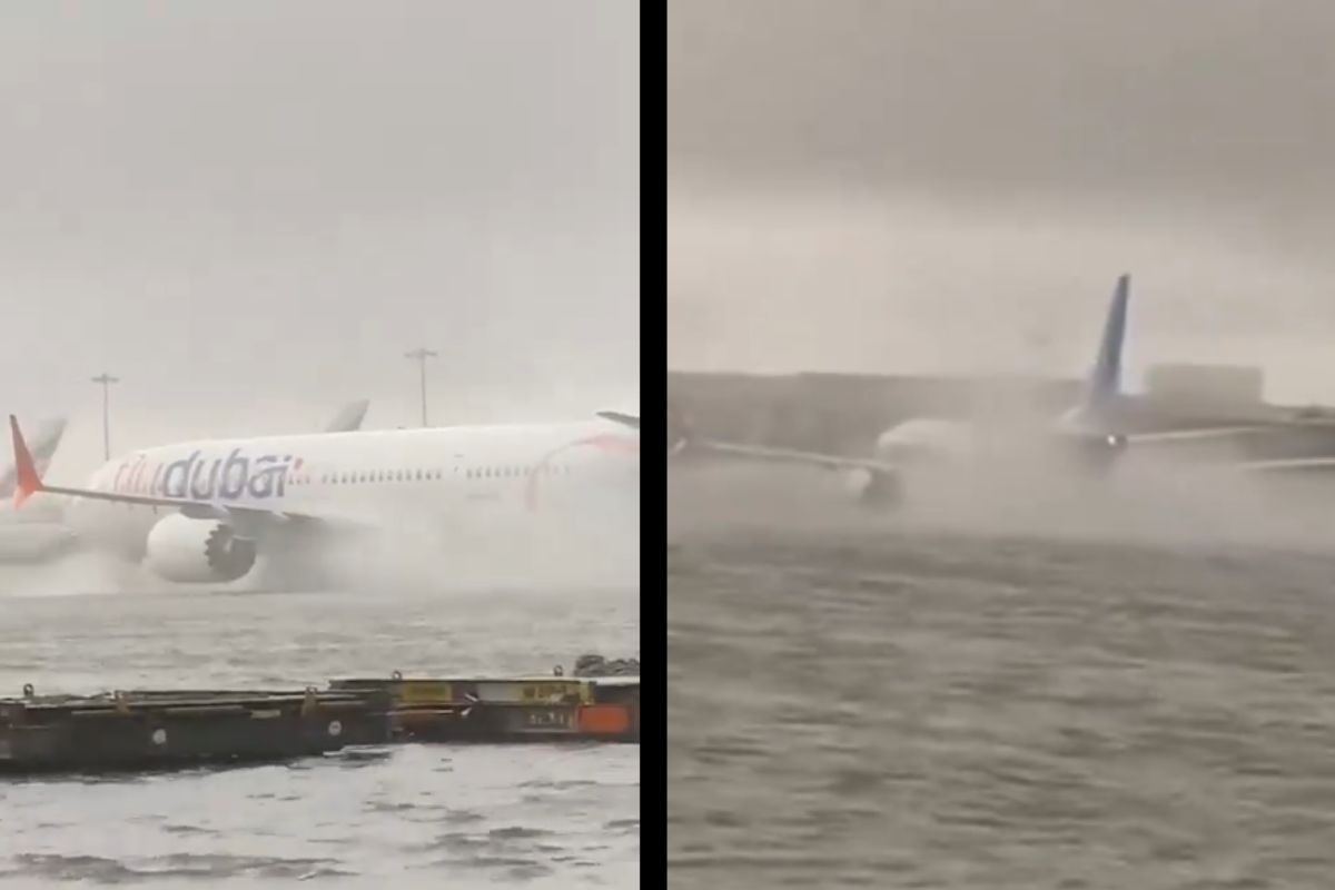VIDEOS: Lluvias en Dubái dejan aeropuerto y carreteras inundadas 1 inundaciones en Dubái