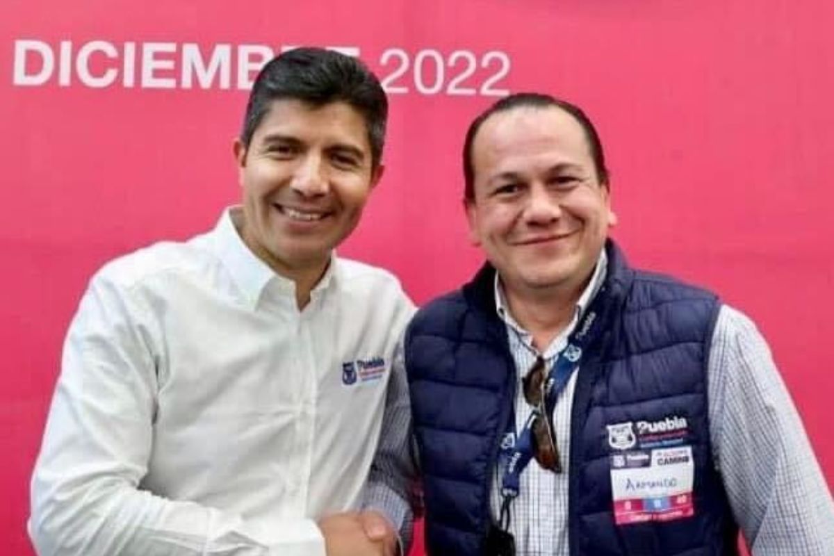 Armando López, coordinador de prensa de la campaña de Lalo Rivera, sufre accidente 1 Eduardo Rivera y Armando López Portillo