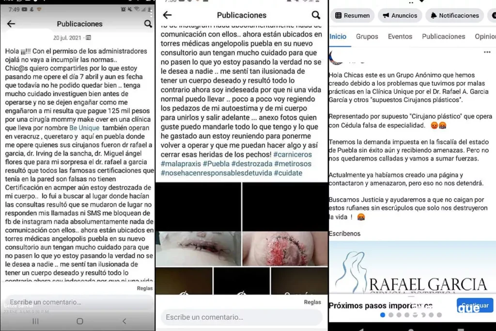 facebook cirugia puebla denuncia