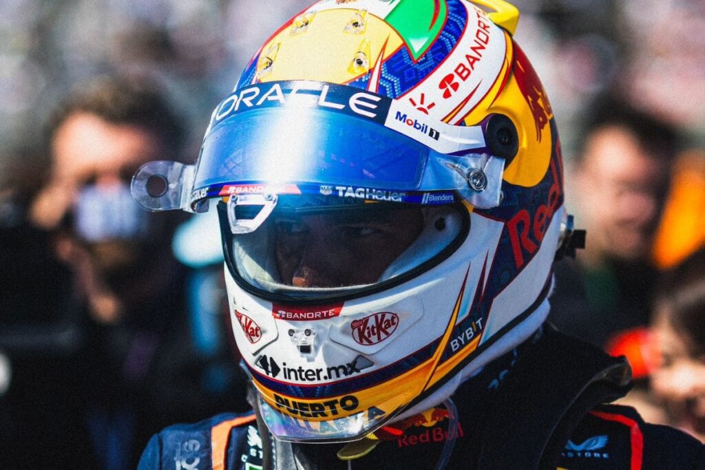 Checo Pérez en el GP de China