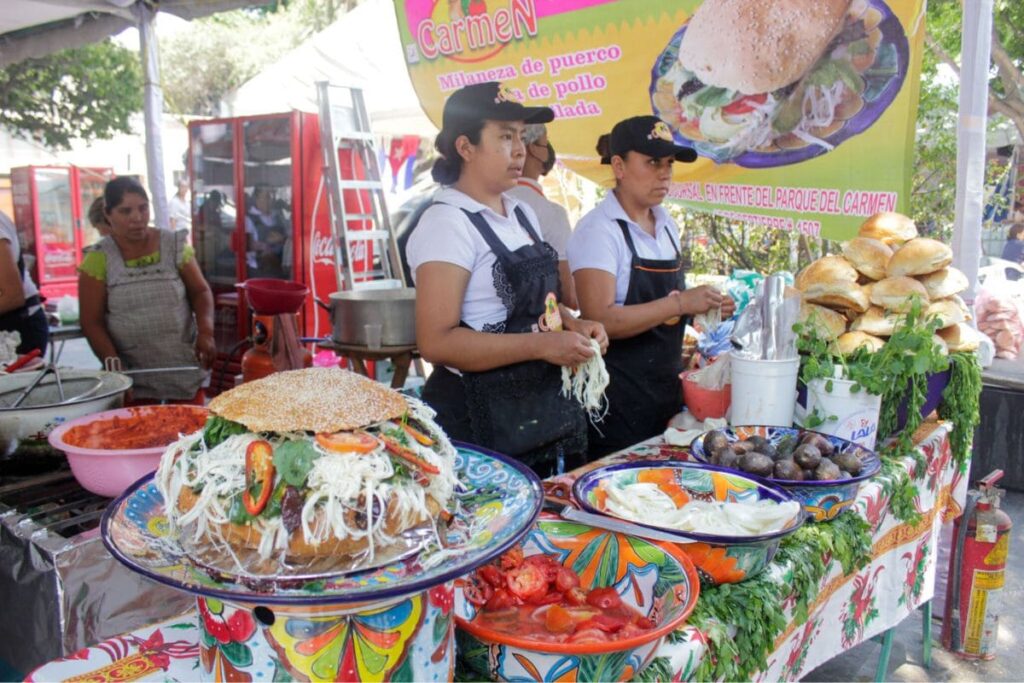 feria de la cemita preparacion