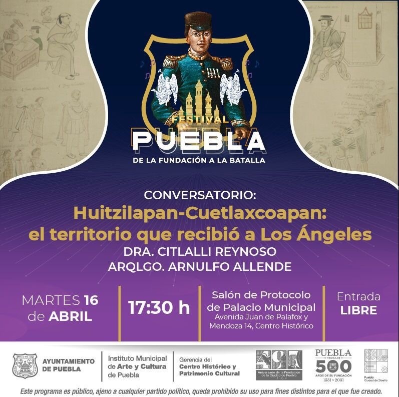 fundacion de puebla actividades martes