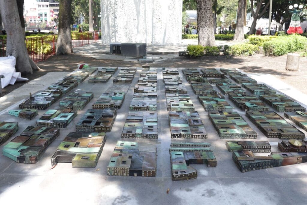 fundacion de puebla maqueta centro