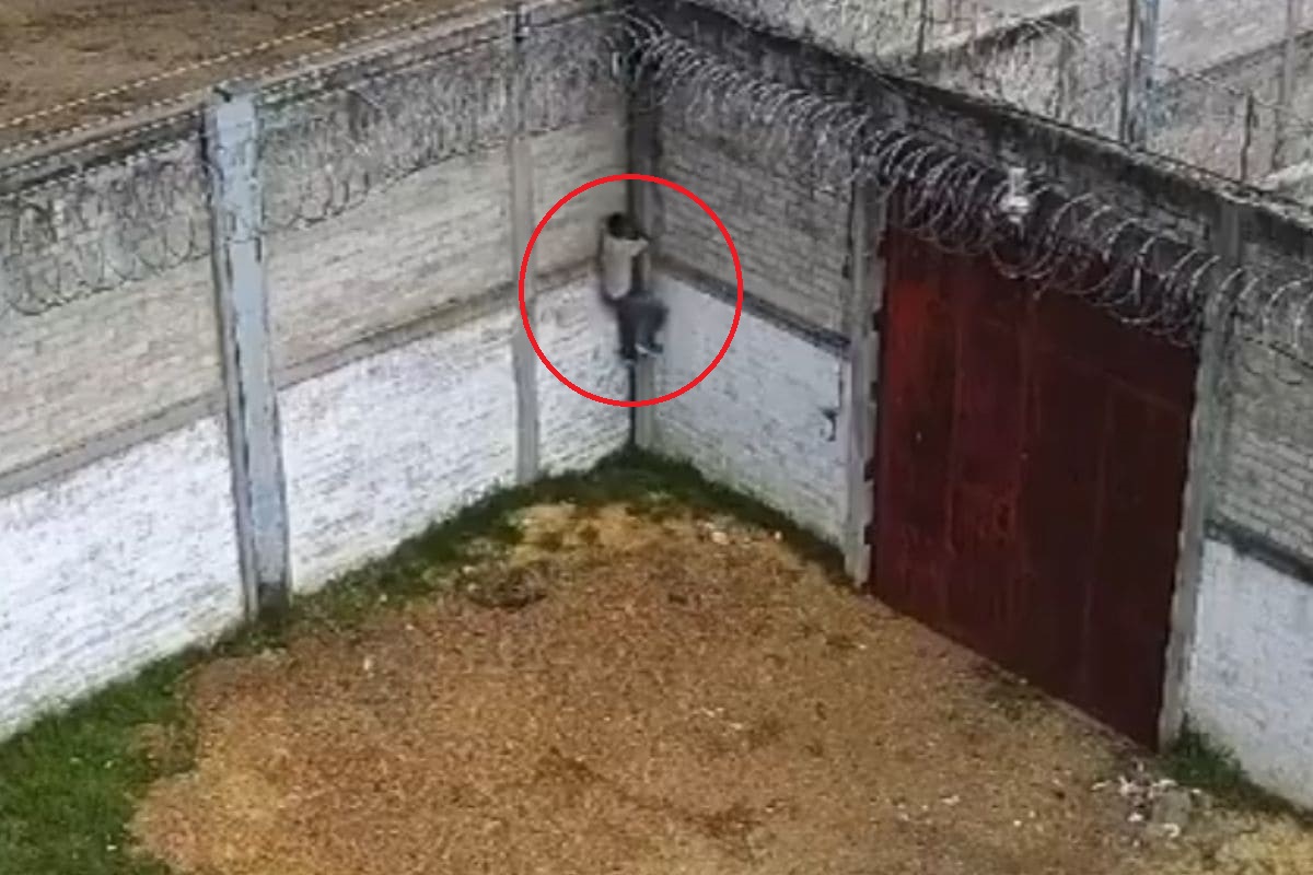 (VIDEO) Prisionero se escapa de cárcel de San Cristóbal de las Casas, en Chiapas 1 prisionero escapa de cárecel en San Cristóbal de las Casas