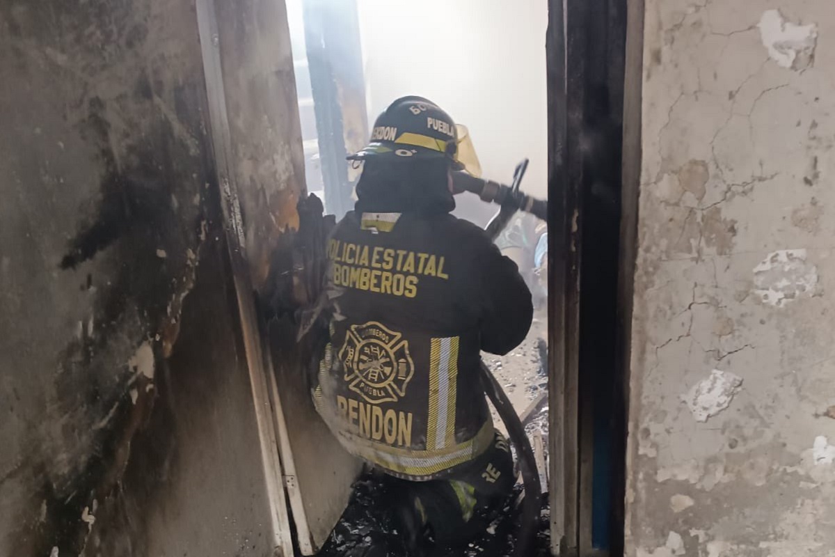 Hombre de la tercera edad muere tras quedar atrapado en el incendio de su vivienda en Coronango 1 incendio en coronango