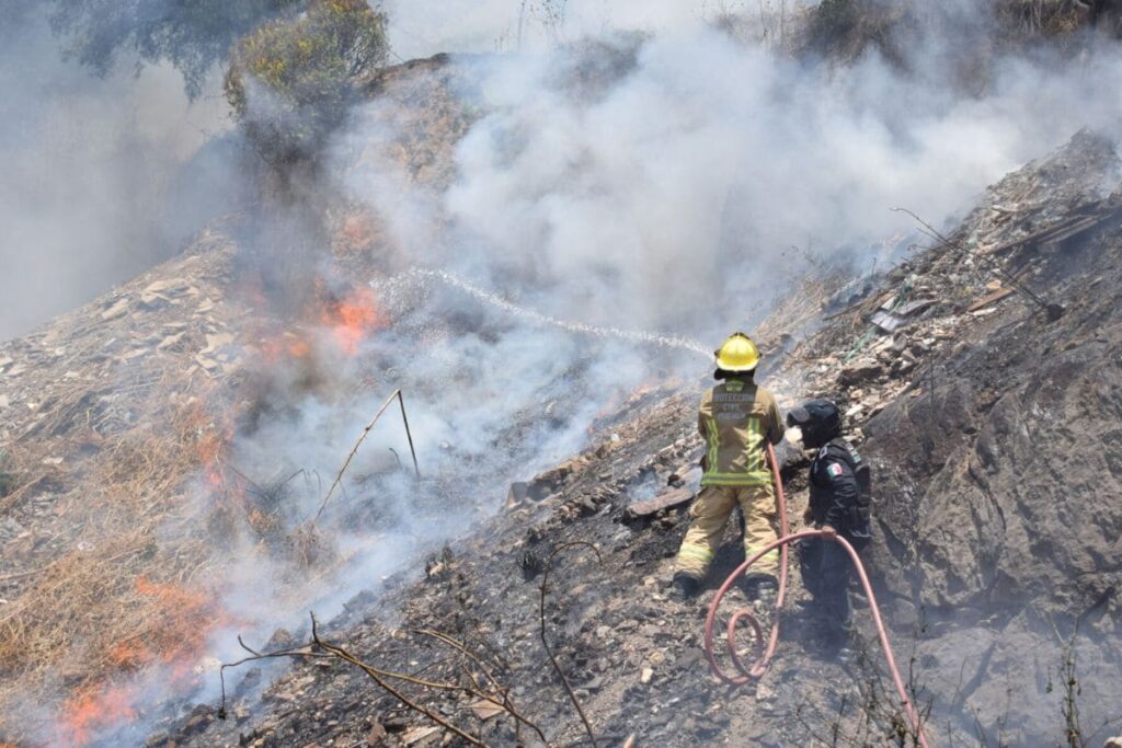 incendios forestales en Puebla 2024