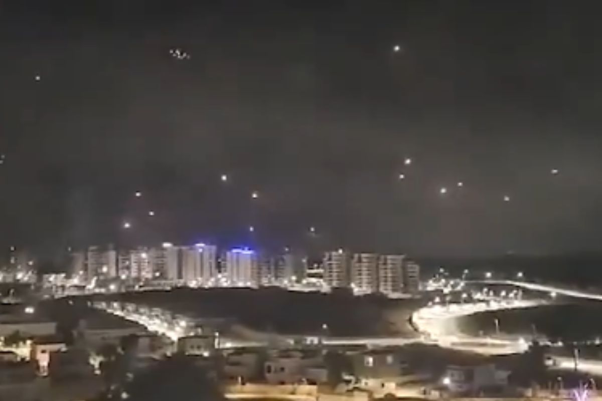 Israel es atacada con drones y misiles de Irán 1 Israel es atacada por Irán