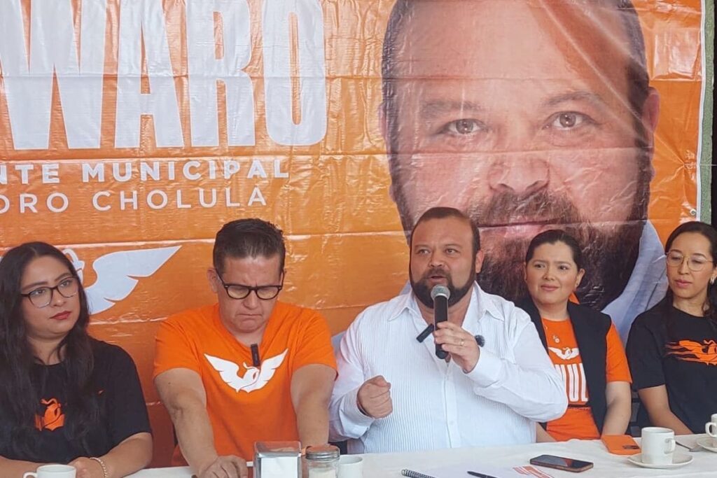 Isauro López candidato de MC a San Pedro Cholula