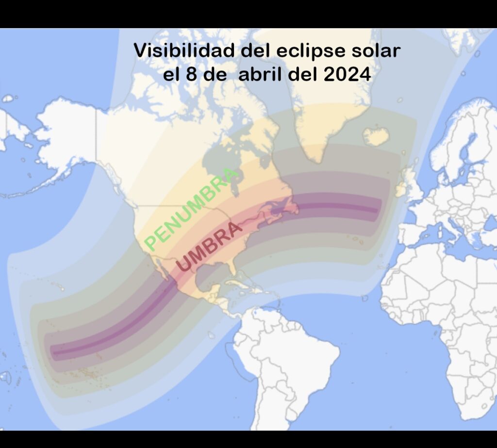 lumbral eclipse solar total mexico 2024