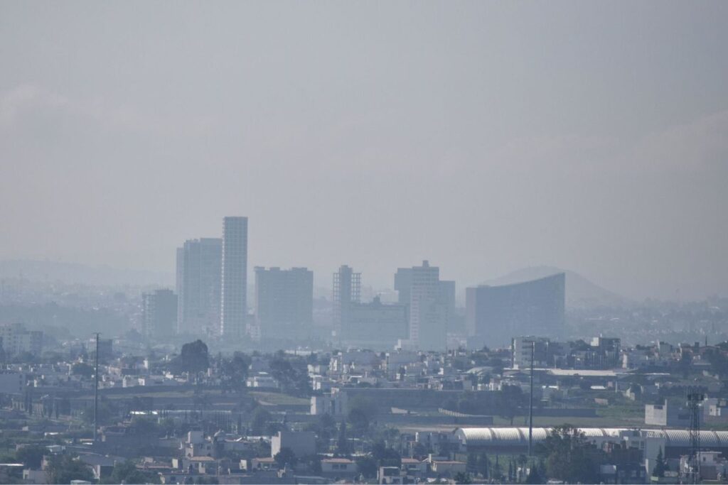 mala calidad del aire en Puebla 20 de abril