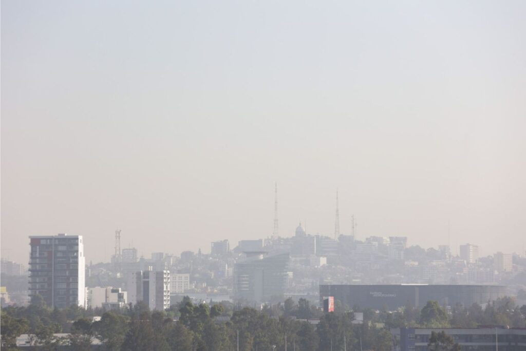 Puebla mala calidad del aire 13 de abril