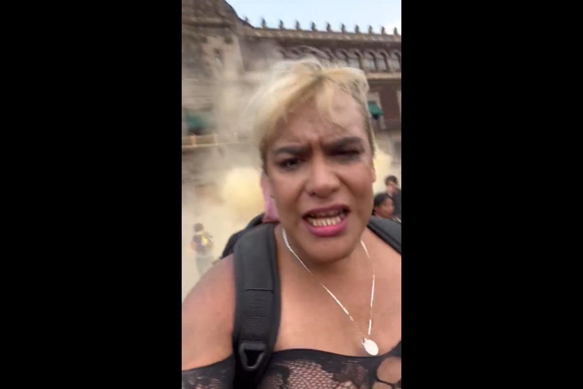 María Clemente, diputada de Morena, denuncia agresiones en marcha trans en CDMX 1 María Clemente denuncia agresiones en marcha trans