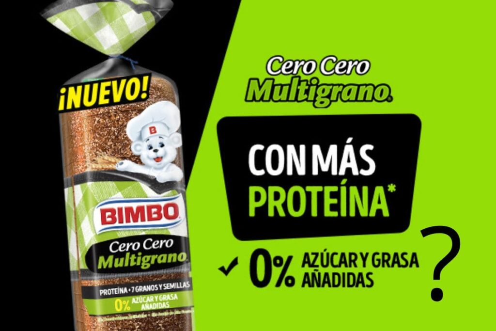 pan Bimbo Cero Cero miente