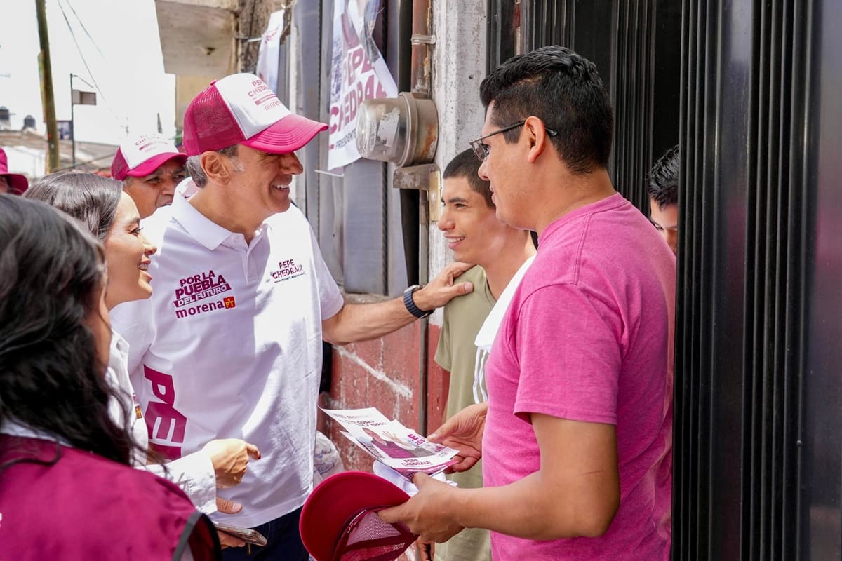 Vamos a regresar a la ciudad de Puebla la seguridad que merece: Pepe Chedraui 1 pepe chedraui colonia chapultepec