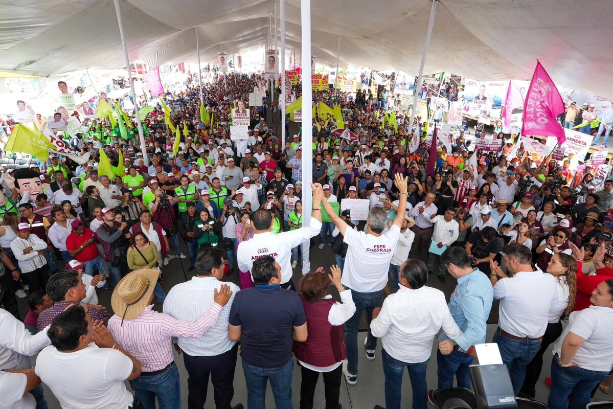 La Central de Abasto de Puebla será la mejor del país, anuncian Armenta y Chedraui 1 pepe chedraui armenta central de abasto