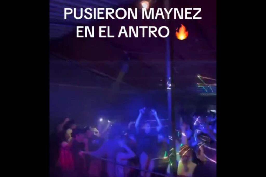 ponen "Presidente Máynez" en antro de Jalisco