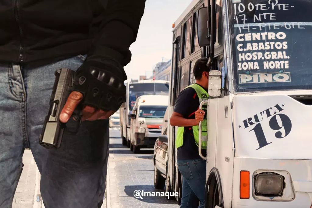 portada Casi 90 de los poblanos temen ser victimas de la delincuencia en el transporte publico
