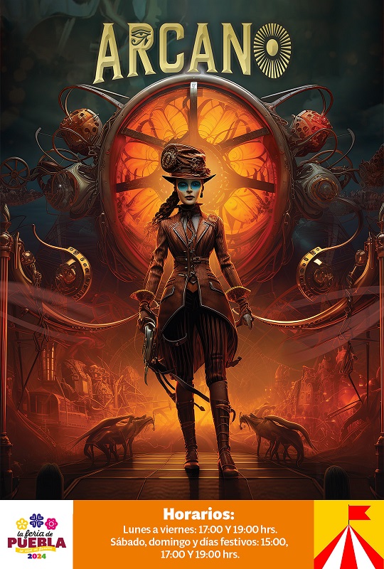 show circense feria de puebla