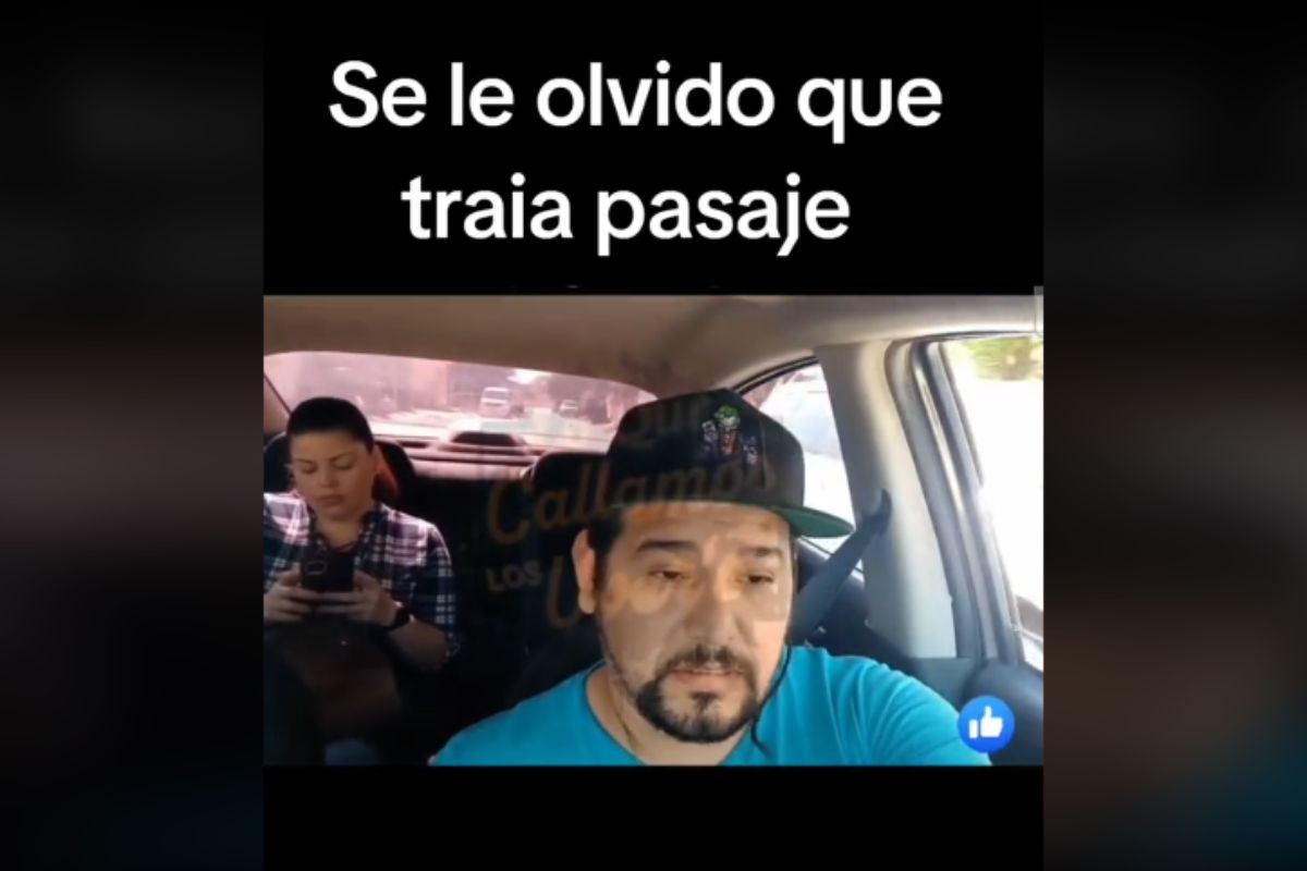 VIDEO: Taxista se vuelve viral por olvidar que llevaba a una pasajera 1 taxista se vuelve viral