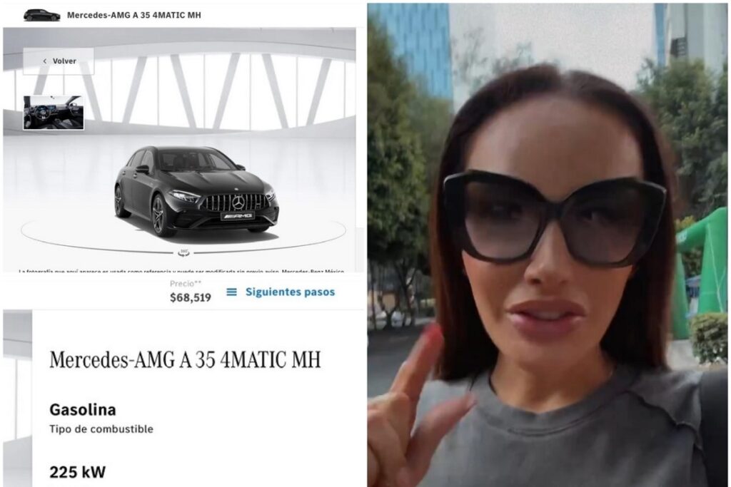Qué ofertón: Actriz encuentra Mercedes Benz en 68 mil pesos y exige a Profeco que se lo entreguen