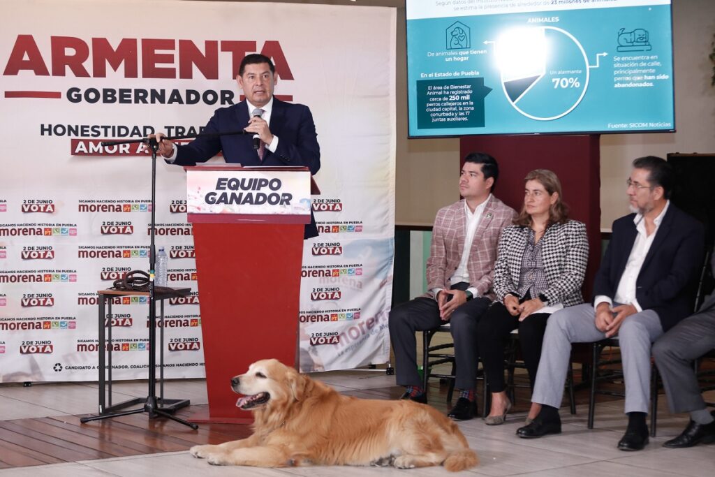 Asegura Armenta que PRIAN está “colapsado emocionalmente” por perder Puebla capital; prevé más montajes