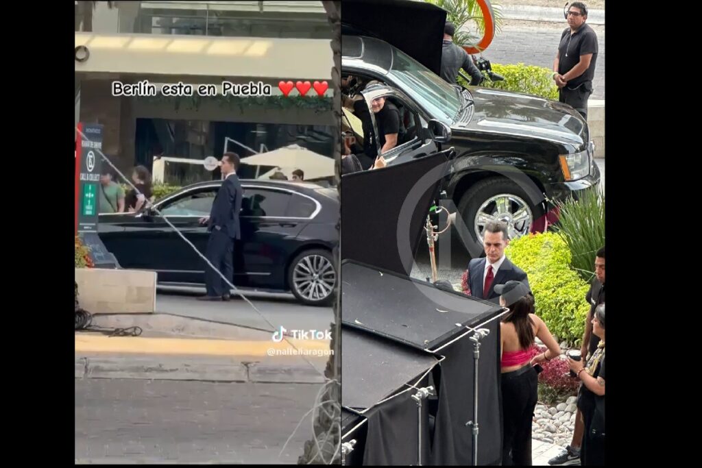 "Berlín" de La Casa de Papel graba nueva serie en Puebla
