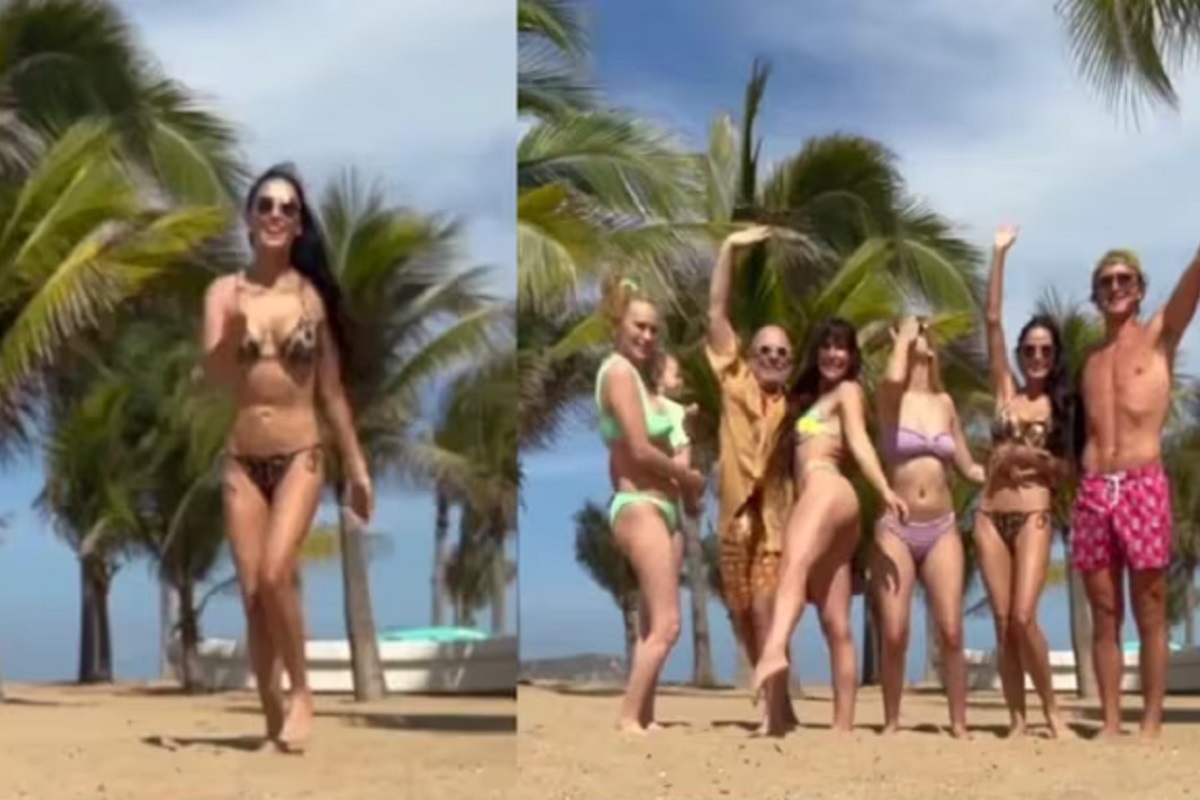 Demi Moore vacaciona en México con su familia y luce increíble 1 Demi Moore se divierte en las playas de México y luce espectacular figura