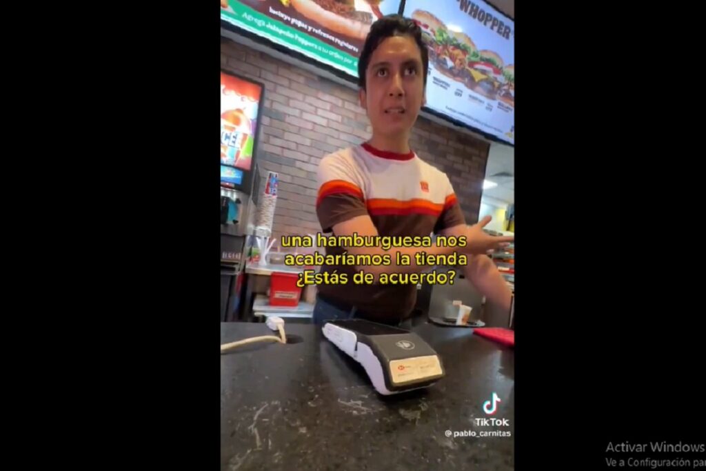 Gerente de Burger King llama "muerto de hambre" a cliente que pidió la promoción del Día de la Hamburguesa