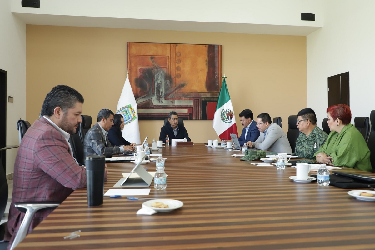 Gobierno de Puebla instala mesa de seguridad para elecciones del 2 de junio 1 Gobierno de Puebla instala mesa de seguridad para elecciones del 2 de junio
