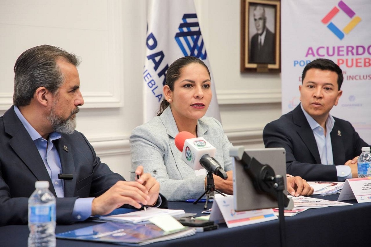 Lupita Cuautle presenta su agenda de gobierno ante integrantes de Coparmex 1 Lupita cuautle presenta su agenda de gobierno ante integrantes de coparmex