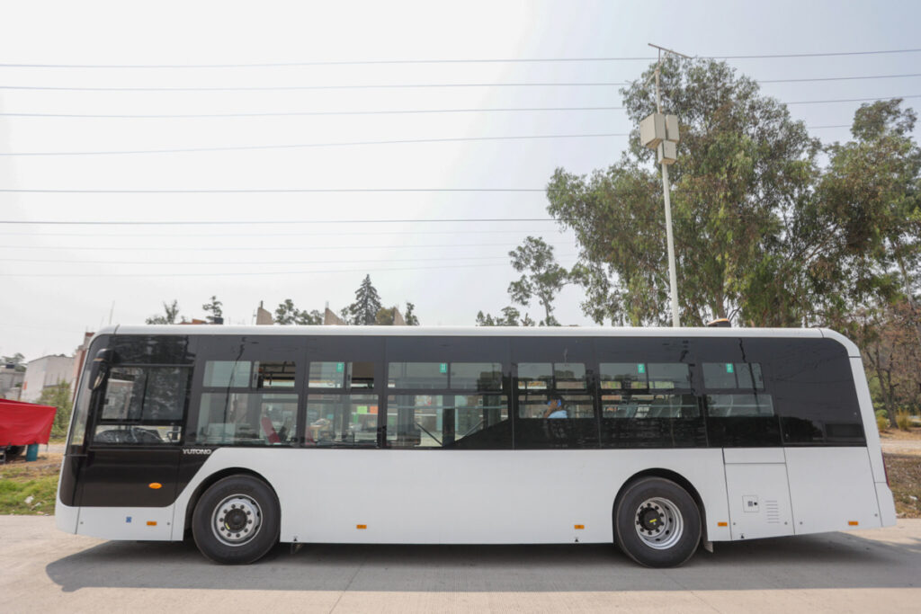Metrobus Linea 4 pruebas Periferico Ecologico de Finsa a Chachapa 8