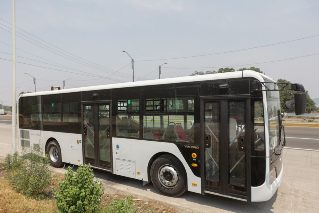 Metrobus Linea 4 pruebas Periferico Ecologico de Finsa a Chachapa 9