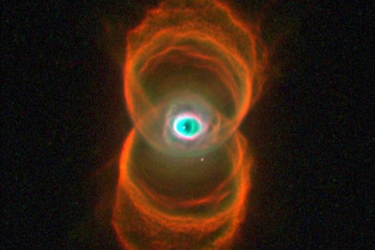 Nebulosa Reloj de Arena: NASA revela imagen con forma de "ojo cósmico" 1 NASA revela imagen de nebulosa con forma de "ojo cósmico"