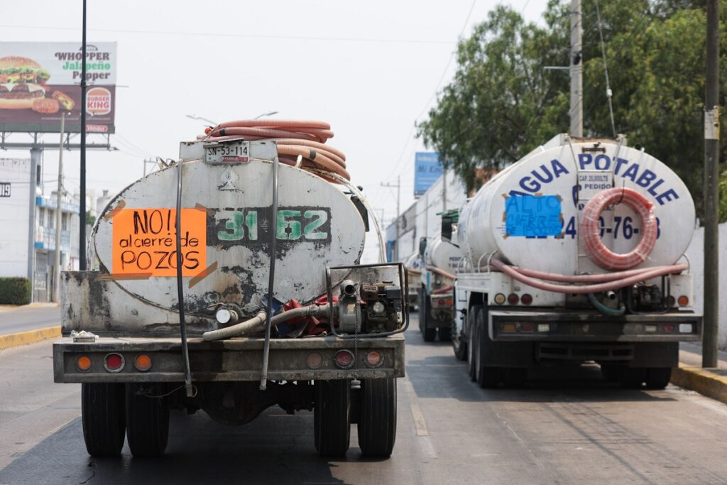 Pipas gratis a poblanos que han pagado, pide Congreso a Agua de Puebla ante desabasto