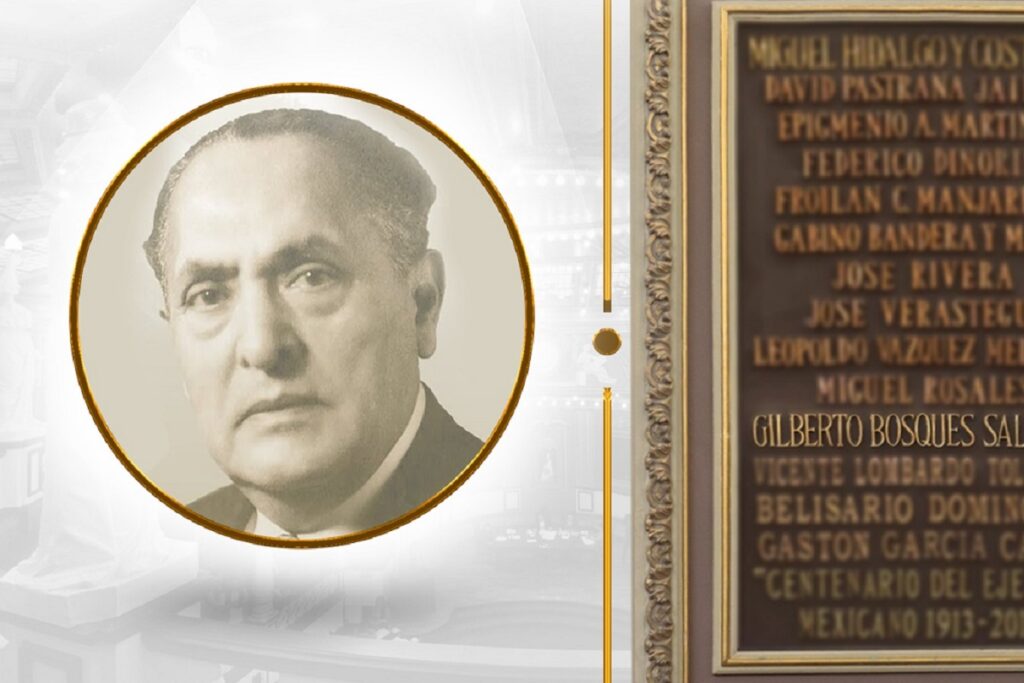 Rememoran el legado diplomático y educativo de Gilberto Bosques