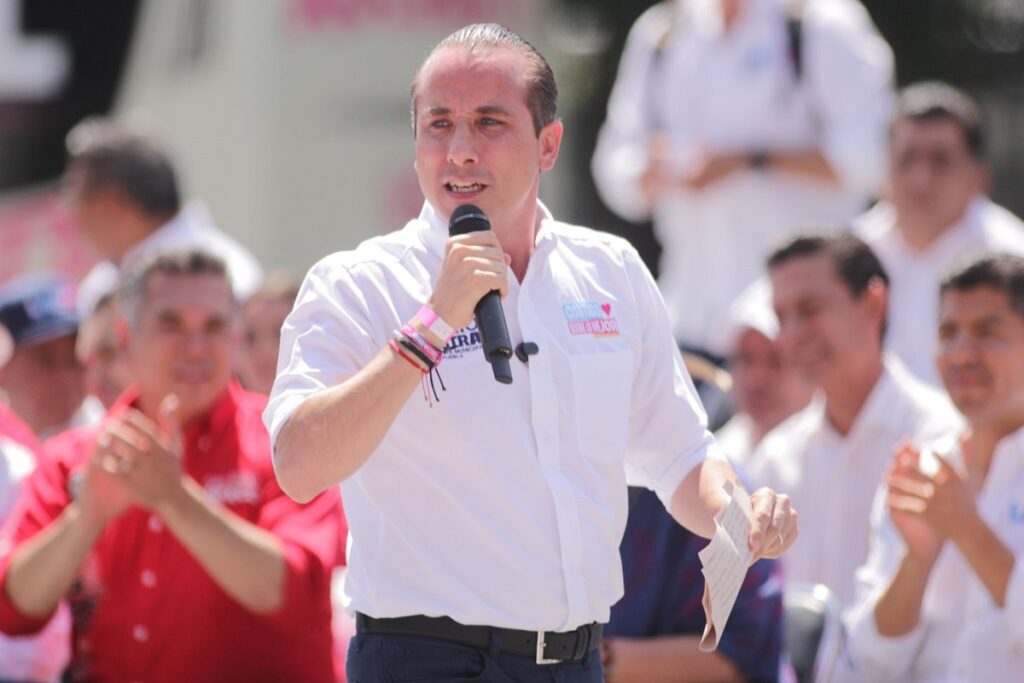 “Tenemos que cazar mapaches”, pide Riestra a simpatizantes en cierre de campaña