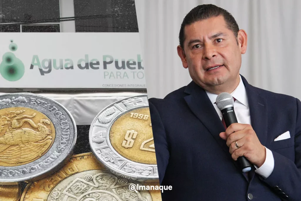alejandro Armenta tras incremento de Agua de Puebla al servicio