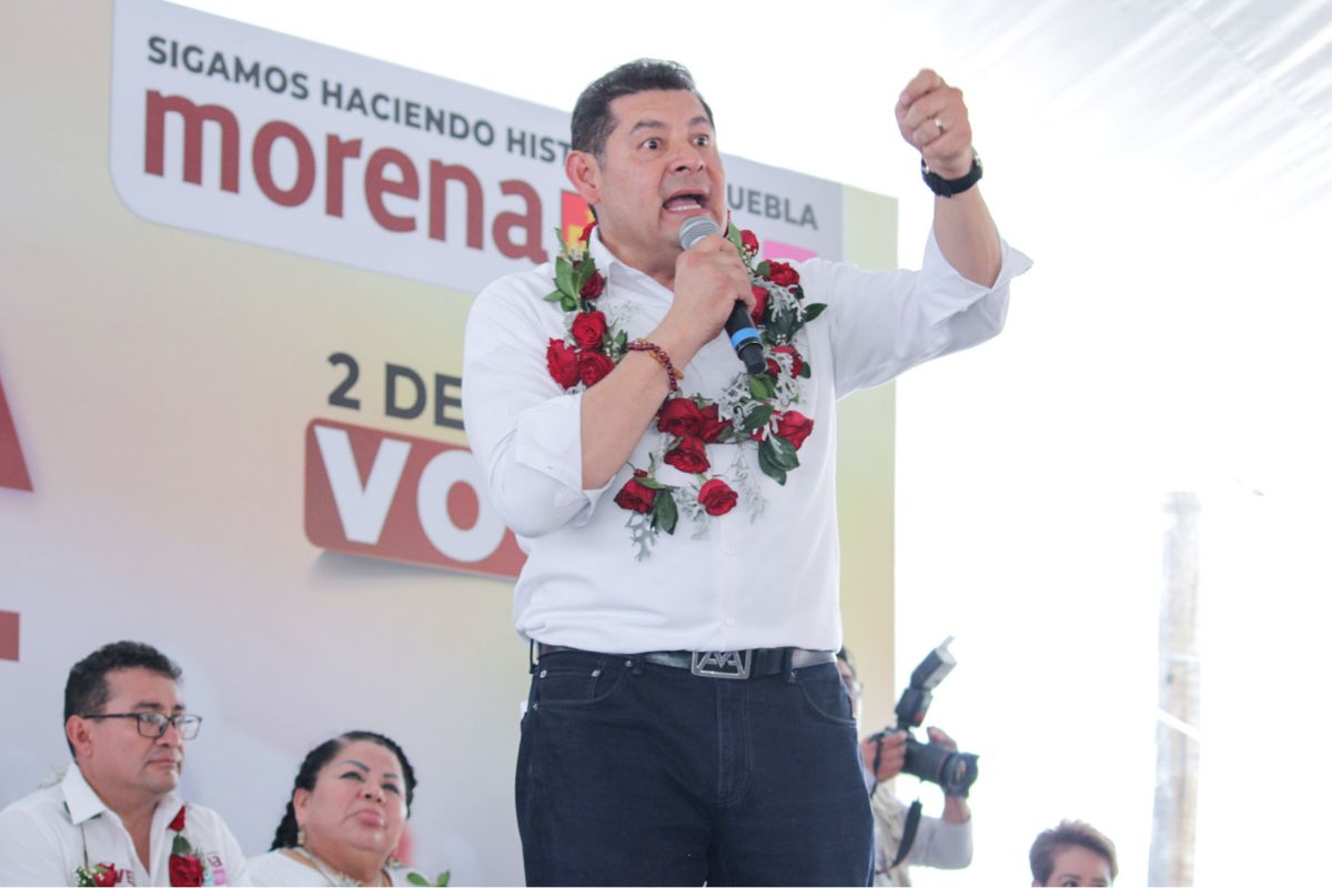 Confía Armenta en obtener 2 millones de votos: “no nos cortaremos las venas si no alcanzamos meta” 1 Alejandro Armenta 2 millones de votos