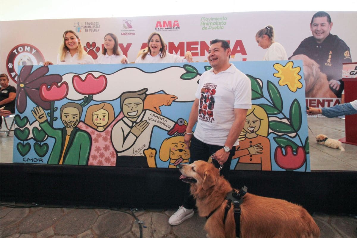 Alejandro Armenta firma agenda animalista