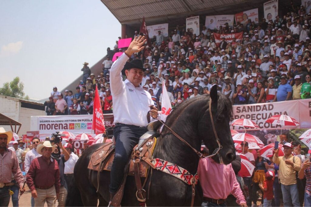 Puebla será primer lugar nacional como proveedor de productos agropecuarios: Armenta 9 alejandro armenta lienzo charro