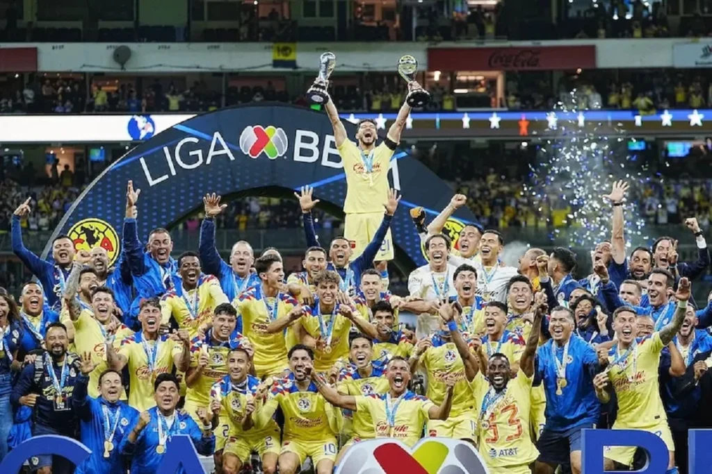 américa recibe dos trofeos vs cruz azul