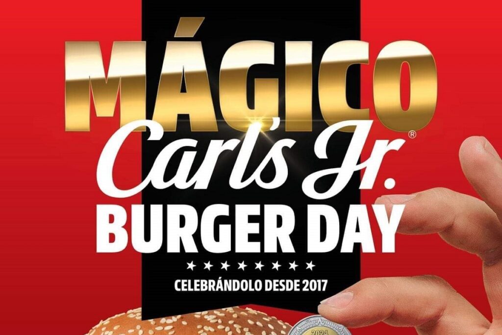 Carl's Jr dará hamburguesas a 1 peso este 28 de mayo