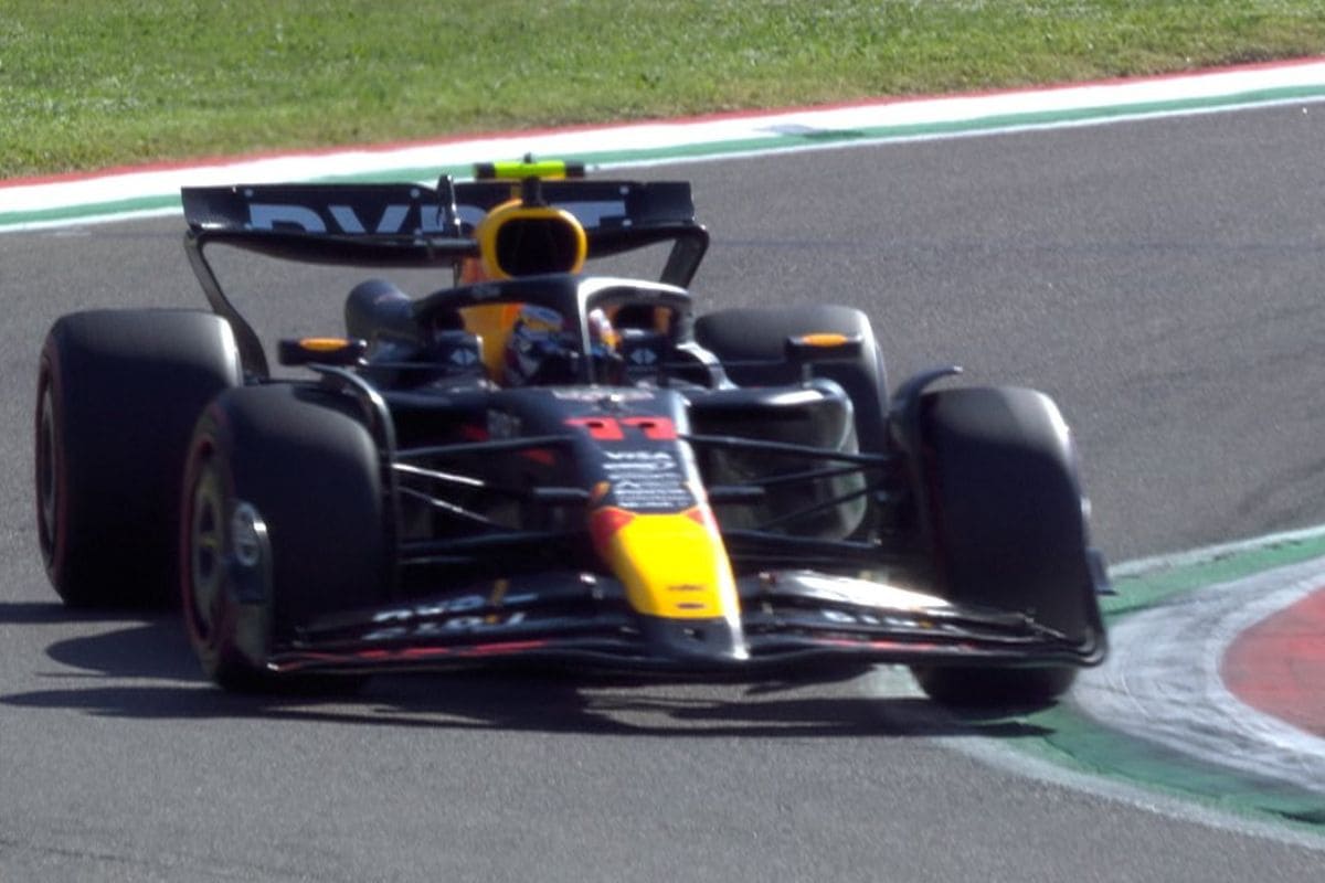 Mal día para Checo Pérez: Iniciará en el lugar 11 en el GP de Imola 1 Checo Pérez 11 en GP de Imola