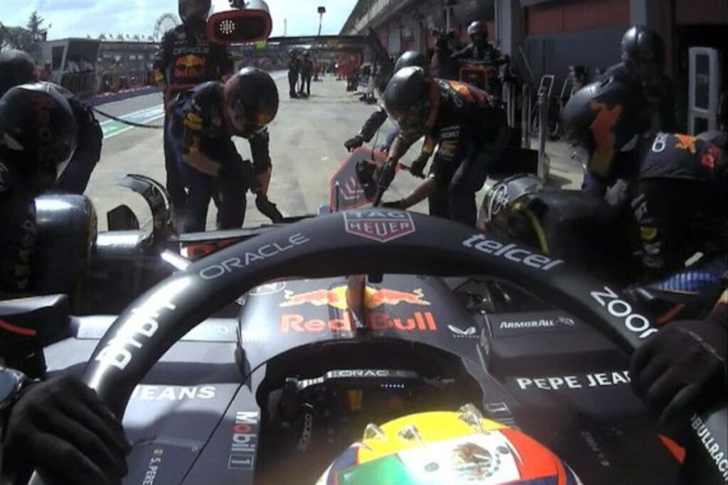 Checo Pérez termina 8 GP Imola