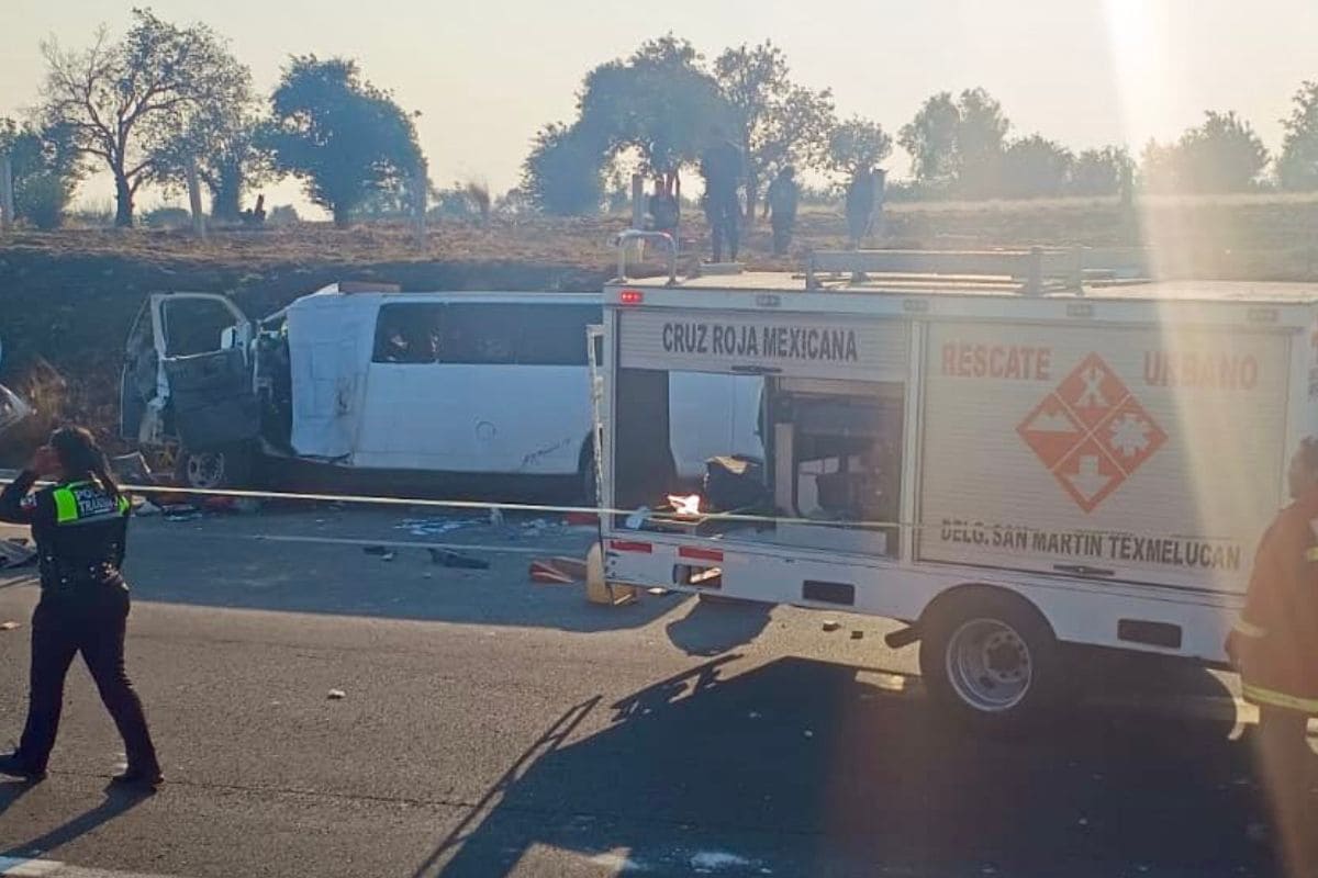 Choque en Arco Poniente, en Huejotzingo, deja dos muertos y cinco heridos 1 choque en Arco Poniente deja dos muertos